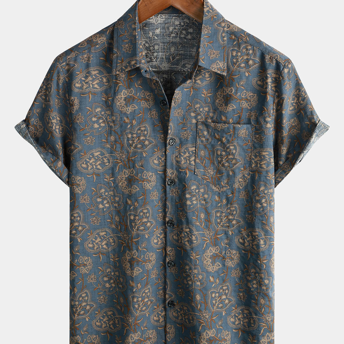 Wrangler Chemise à Manches Courtes 1 Pocket Bleu | Dressinn Wrangler Chemise à Manches Courtes 1 Pocket Bleu | Dressinn