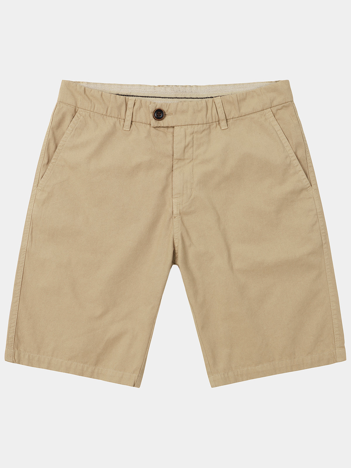 Short Homme Uni en Coton