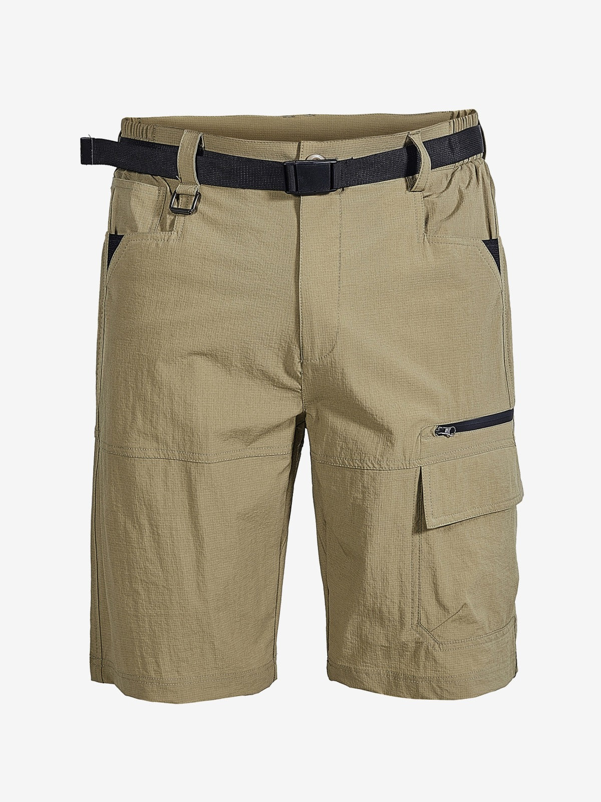 Short cargo léger multi-poches à séchage rapide pour hommes, travail décontracté, randonnée, travail