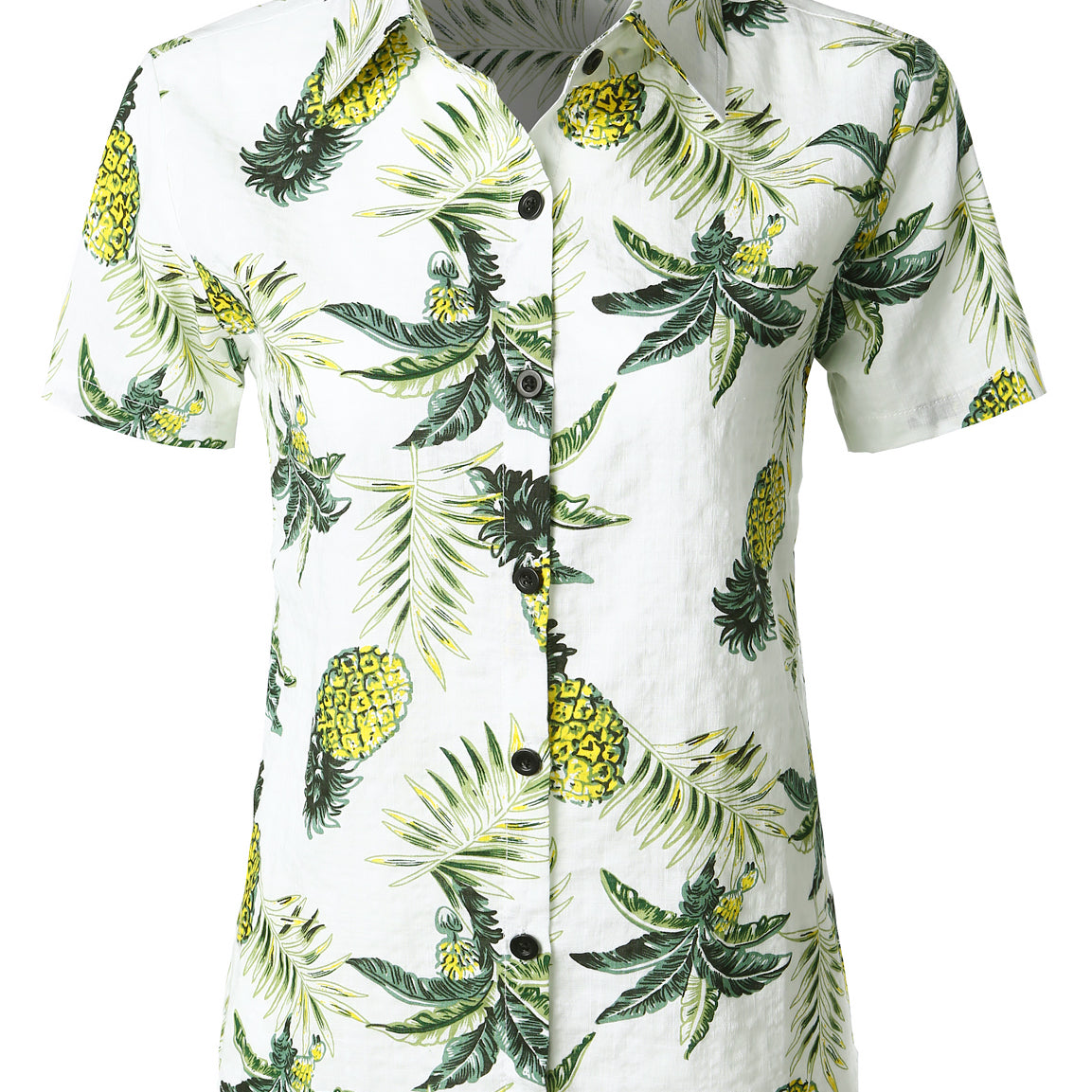 Chemisier imprimé Floral pour femmes, chemise hawaïenne en coton à manches courtes, chemise Aloha de plage et d'été