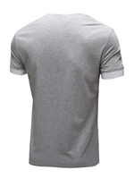 T-shirt décontracté à manches courtes en coton d'été respirant pour hommes