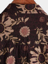 Chemise d'été à manches courtes à imprimé floral rétro Boho Holiday Beach pour hommes