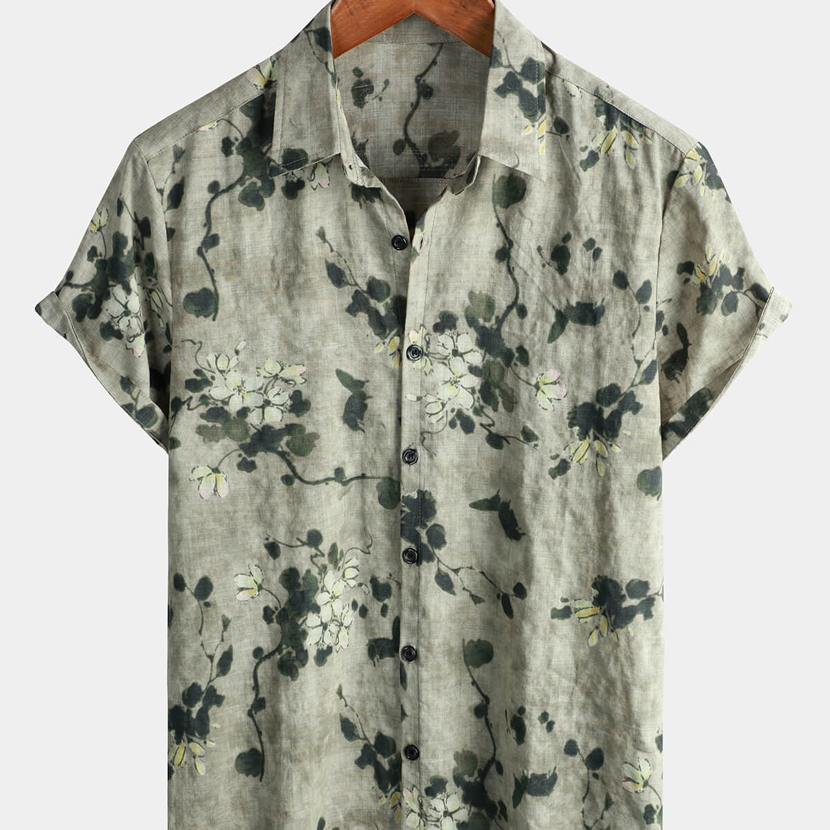 Chemise Mountain Hardwear Homme - Manches Courtes, Gris, Coton - Taille L