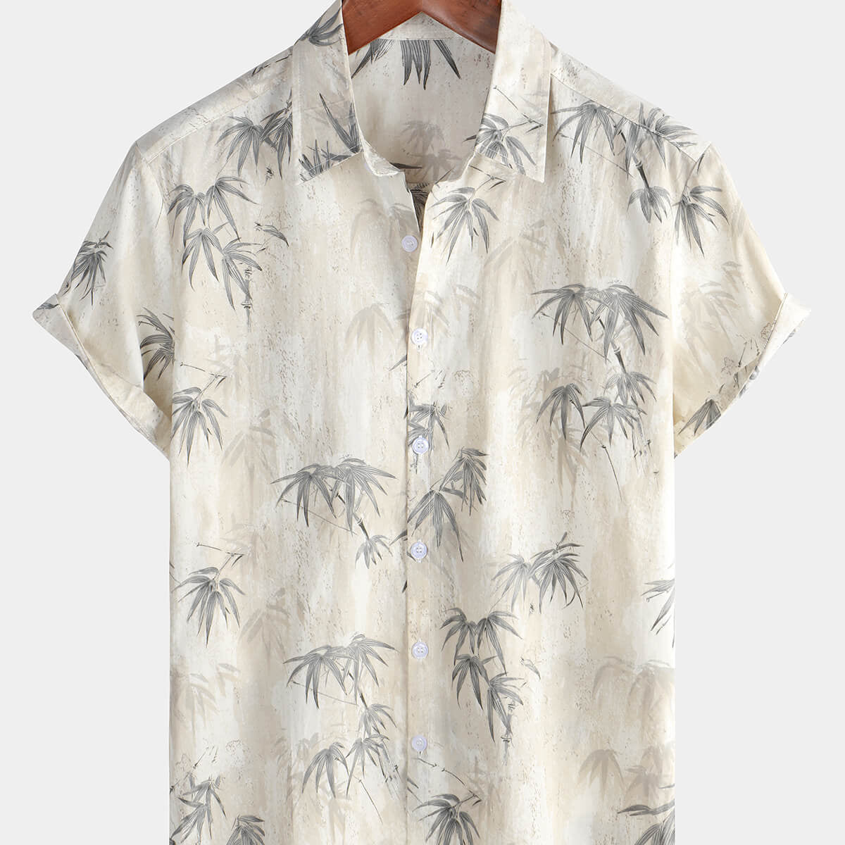 Chemise boutonnée à manches courtes pour hommes, Vintage, vacances, été, décontractée