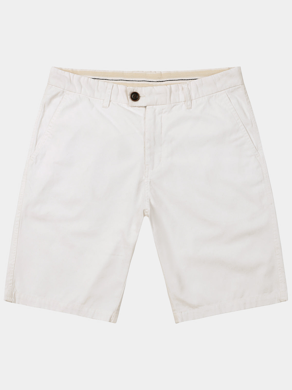 Short Homme Blanc en Coton