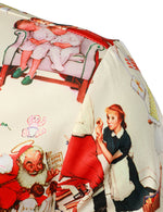 Chemise à manches longues boutonnée vintage pour hommes, cadeau de Noël, père Noël, vacances