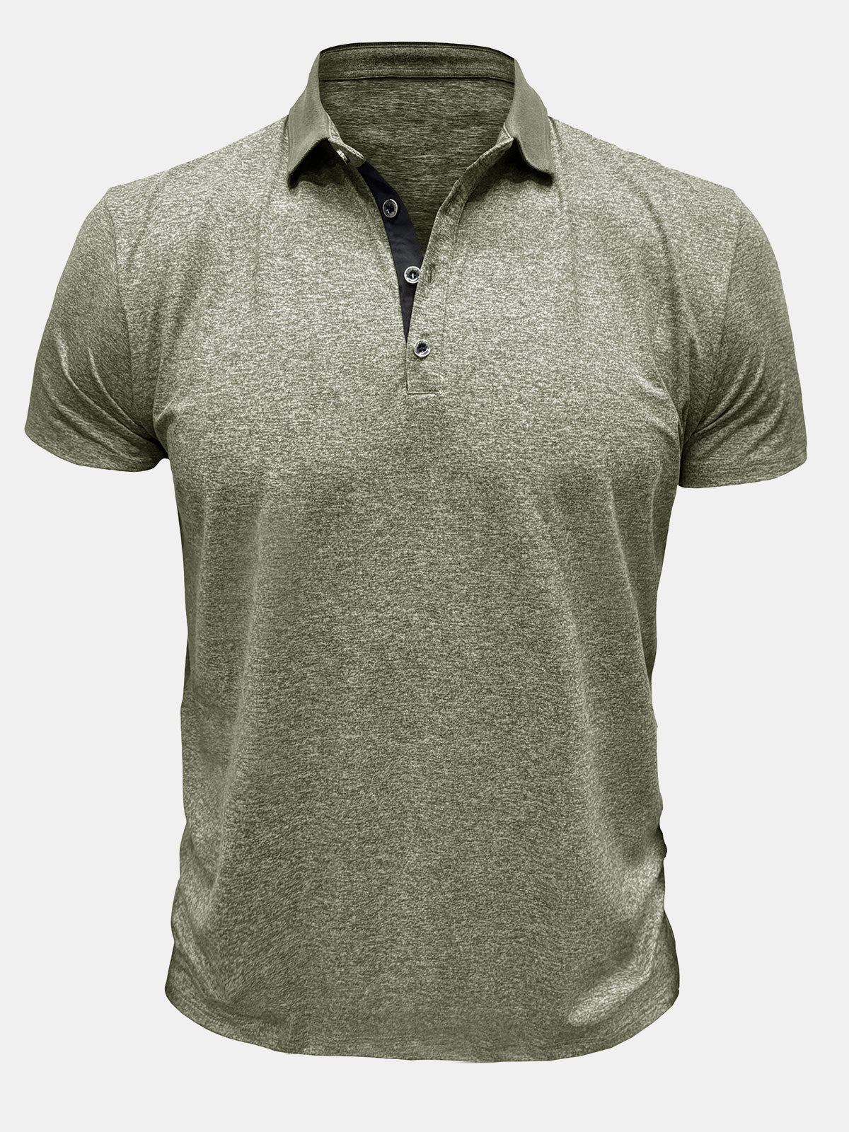 Polo de vacances uni pour homme