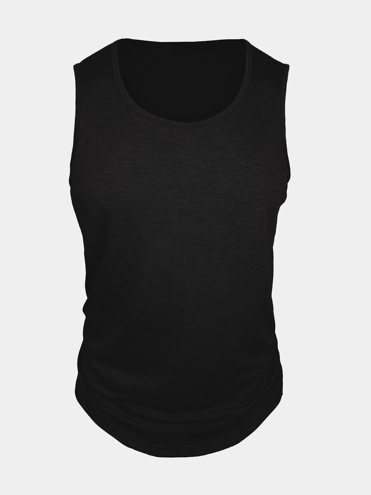 Débardeur Homme Uni Coupe Slim Décontracté et Sportif