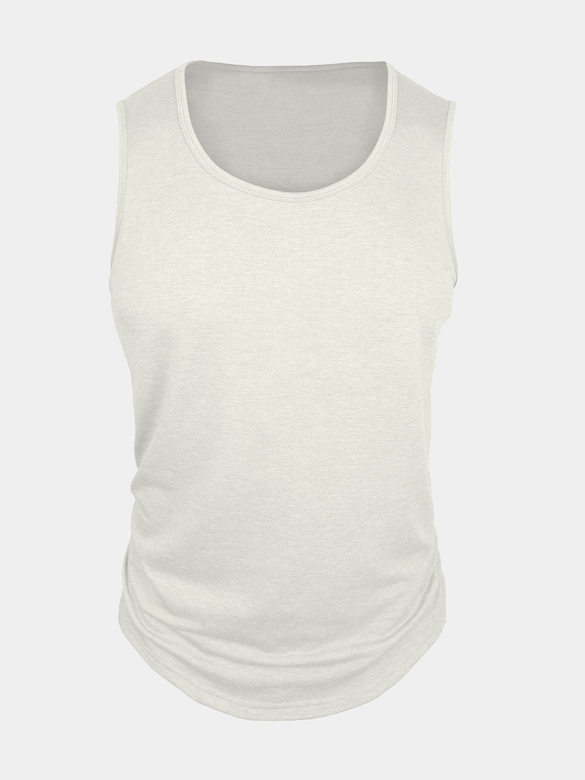 Débardeur Homme Uni Coupe Slim Décontracté et Sportif