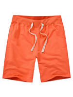 Pantalon de survêtement décontracté en coton de couleur unie pour hommes
