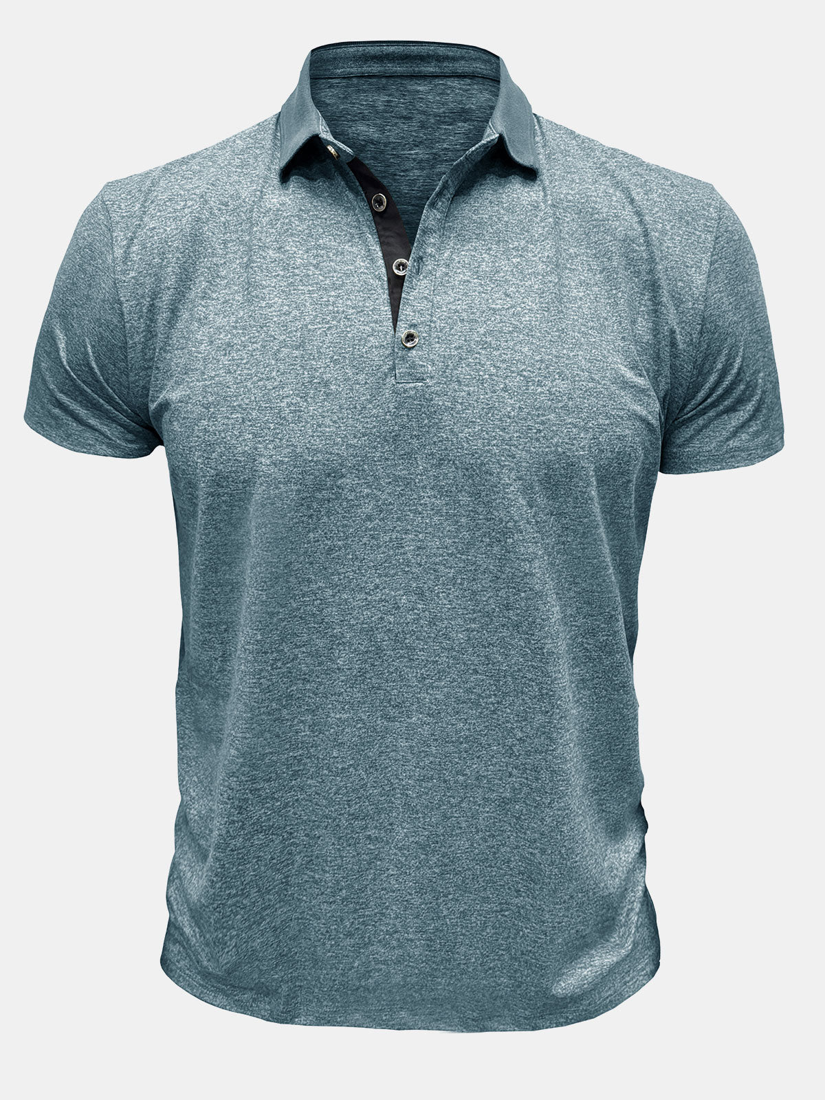 Polo de vacances uni pour homme