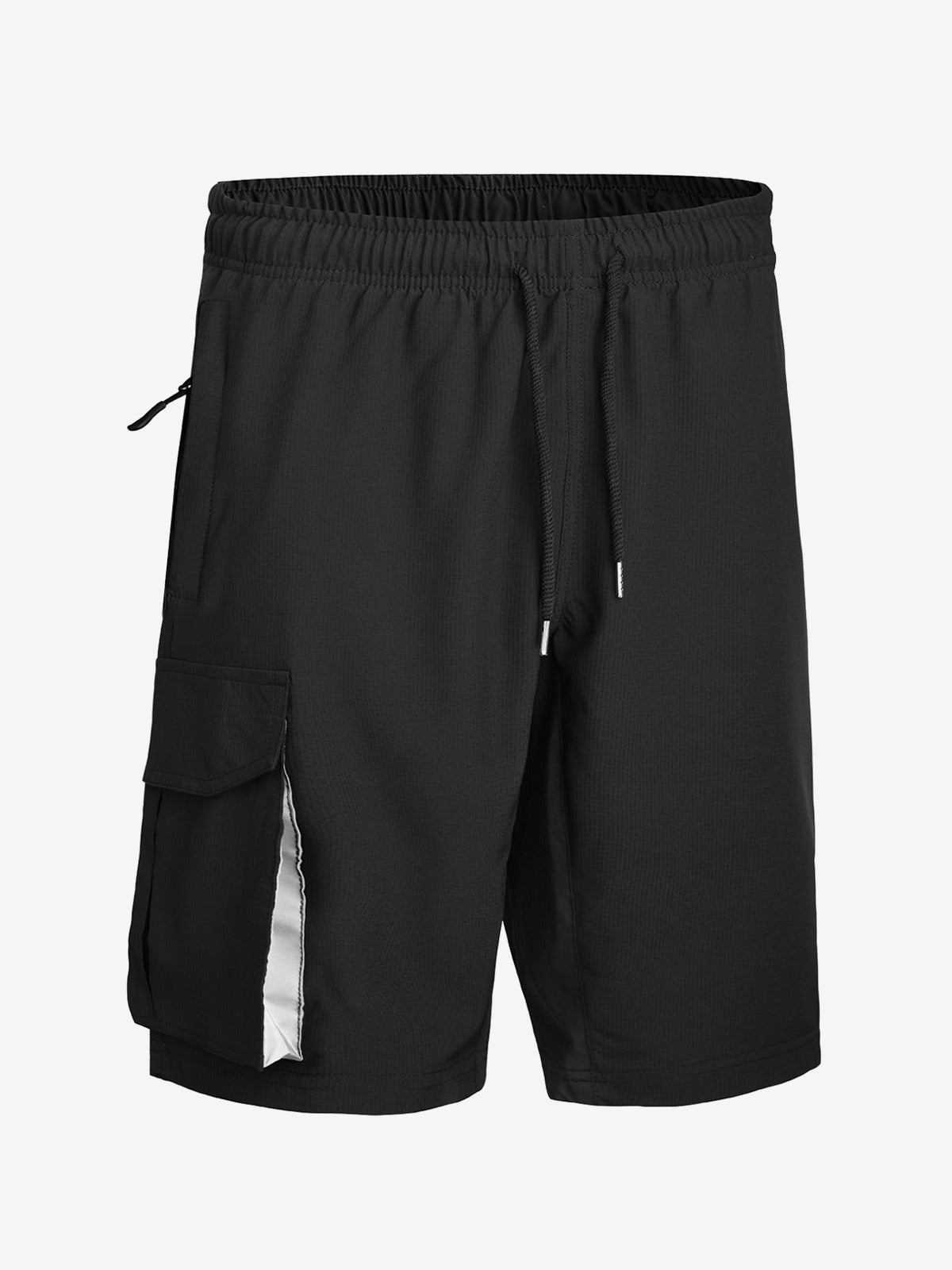 Short cargo multi-poches à séchage rapide pour hommes, travail décontracté, cyclisme, randonnée
