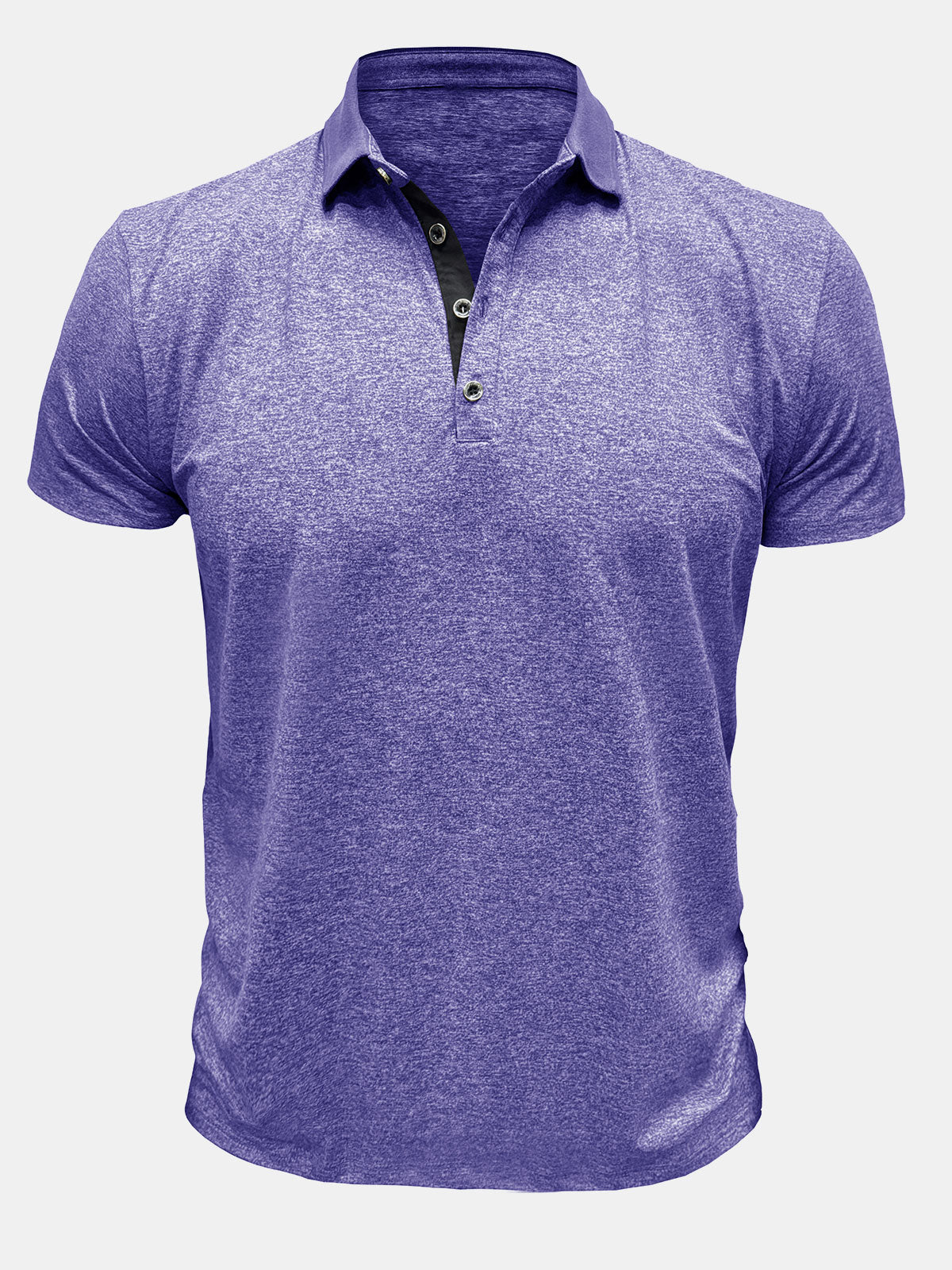 Polo de vacances uni pour homme
