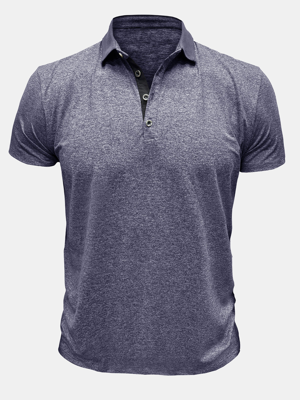 Polo de vacances uni pour homme
