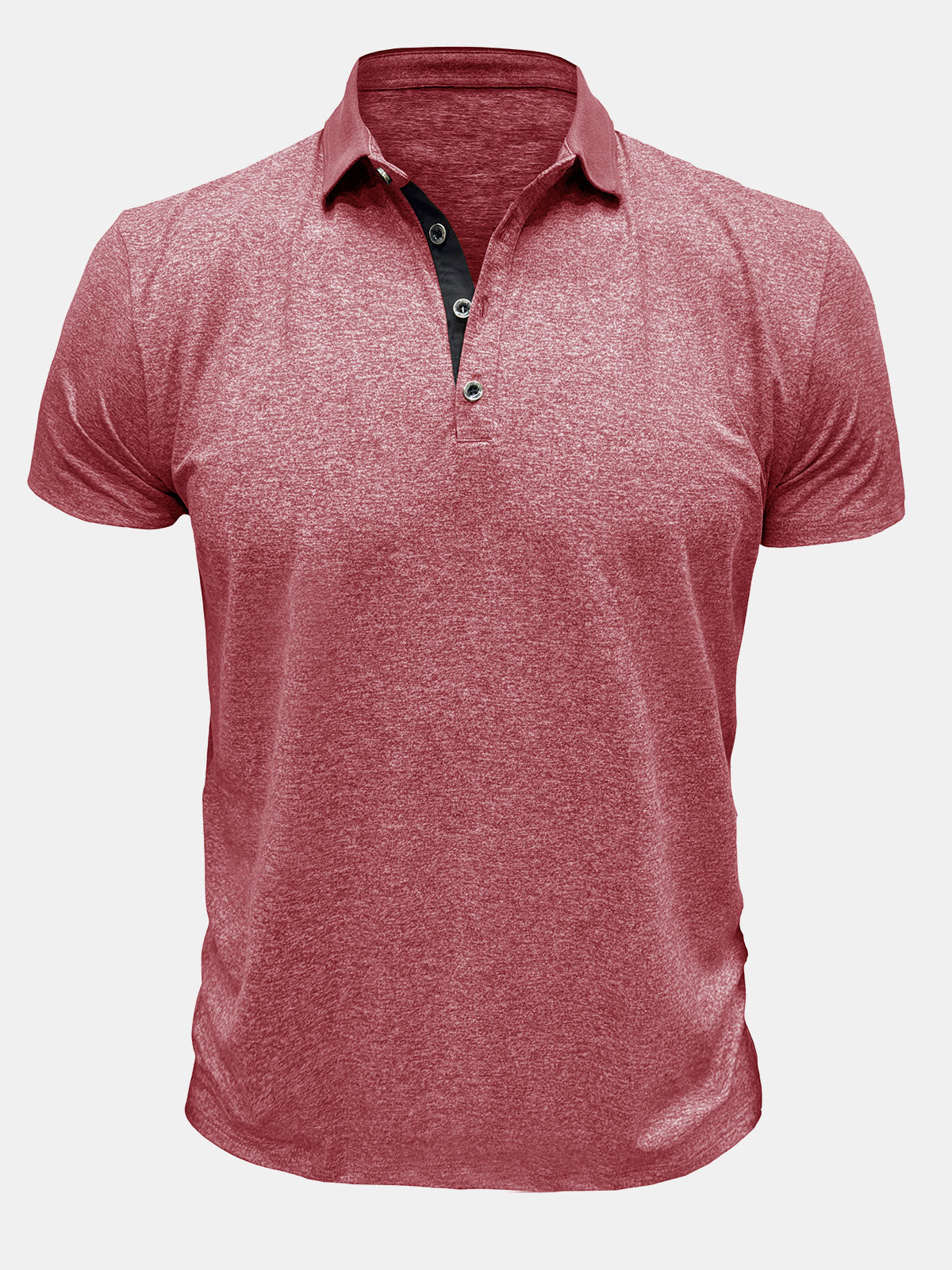 Polo de vacances uni pour homme
