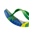 Tongs de vacances à la plage d'été à imprimé amusant pour hommes
