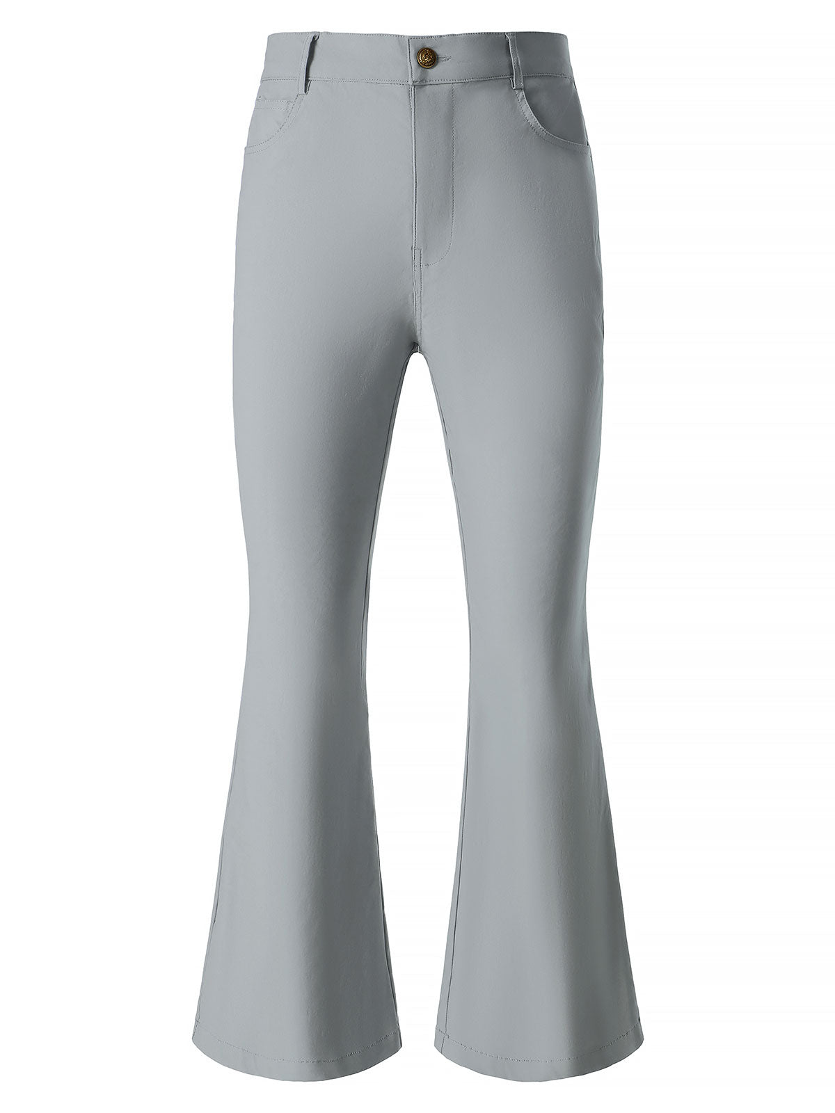 Pantalon à pattes d'éléphant pour homme Tenues disco des années 70 Pantalon évasé rétro slim fit