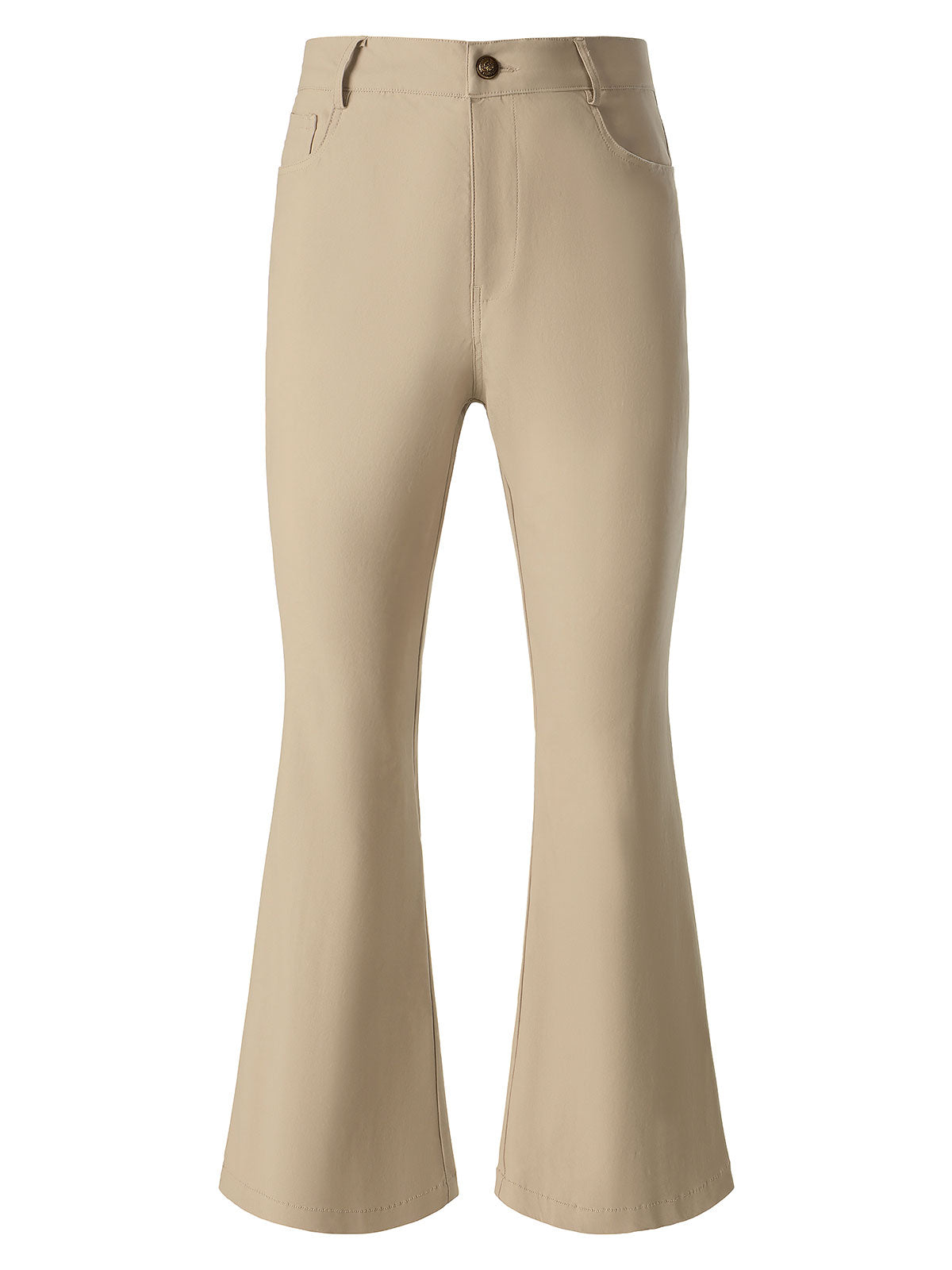 Pantalon à pattes d'éléphant pour homme Tenues disco des années 70 Pantalon évasé rétro slim fit