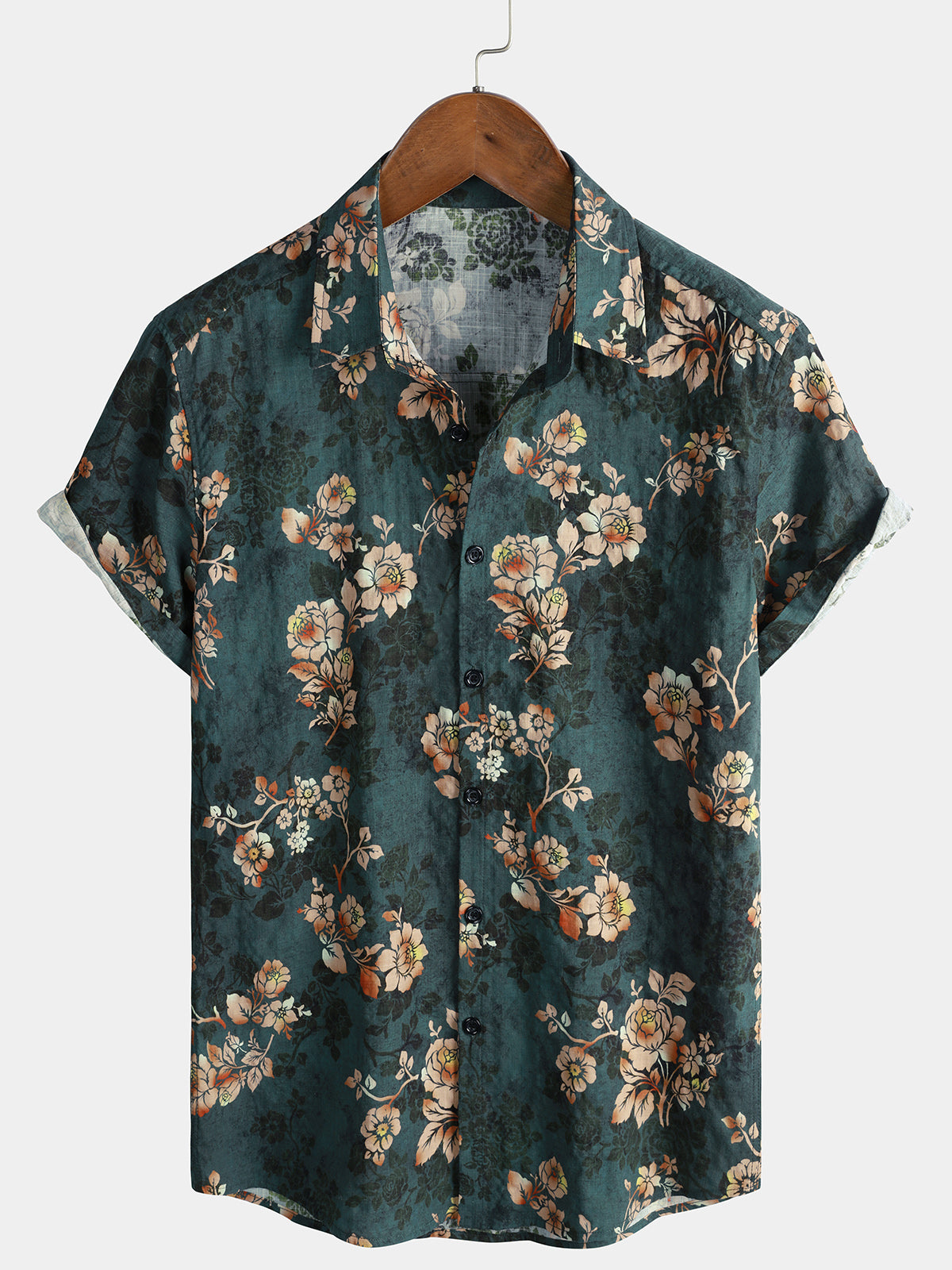 Chemise Homme Florale Vintage d’Été