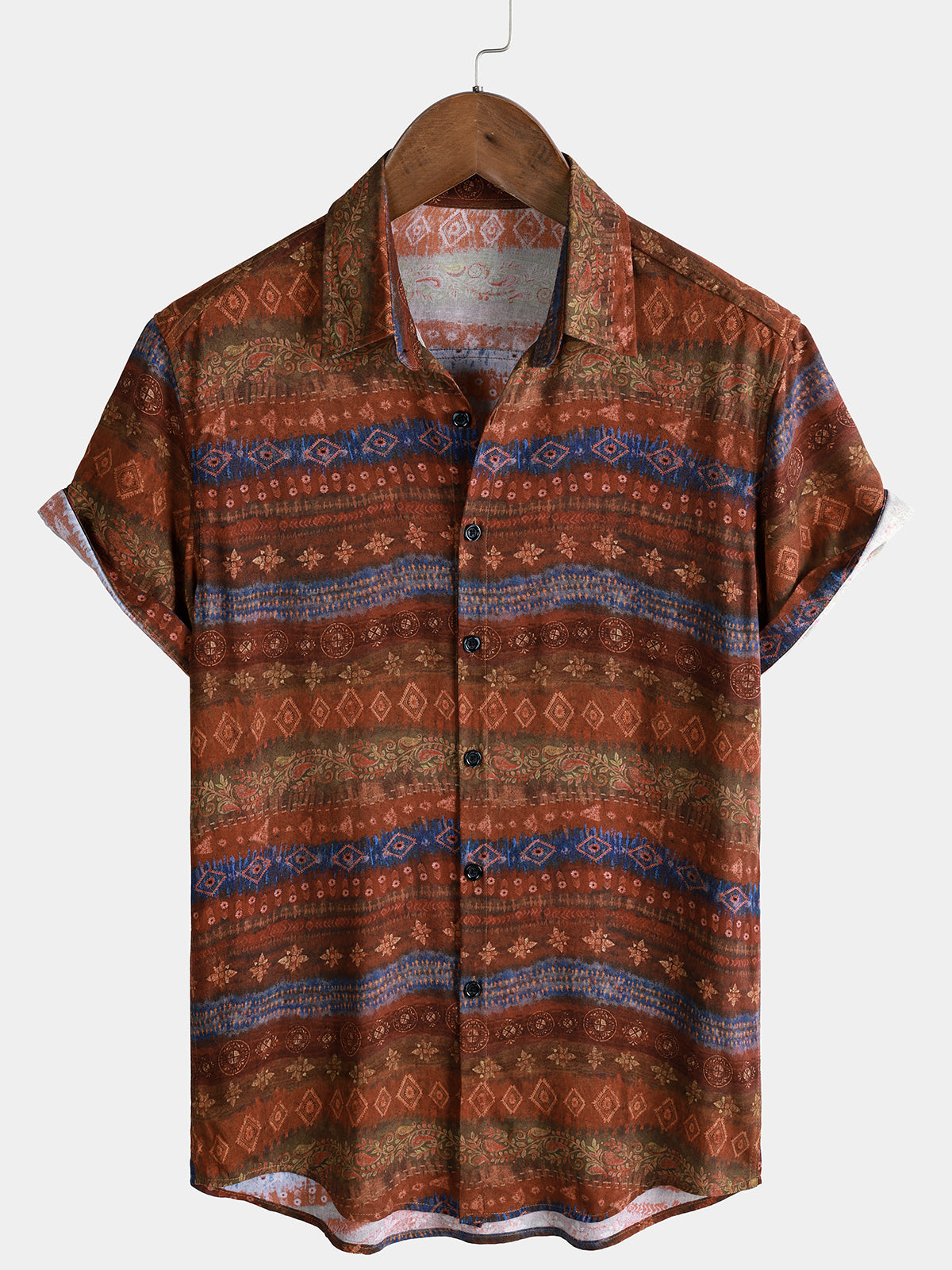 Chemise Homme Bohème Resort Vintage