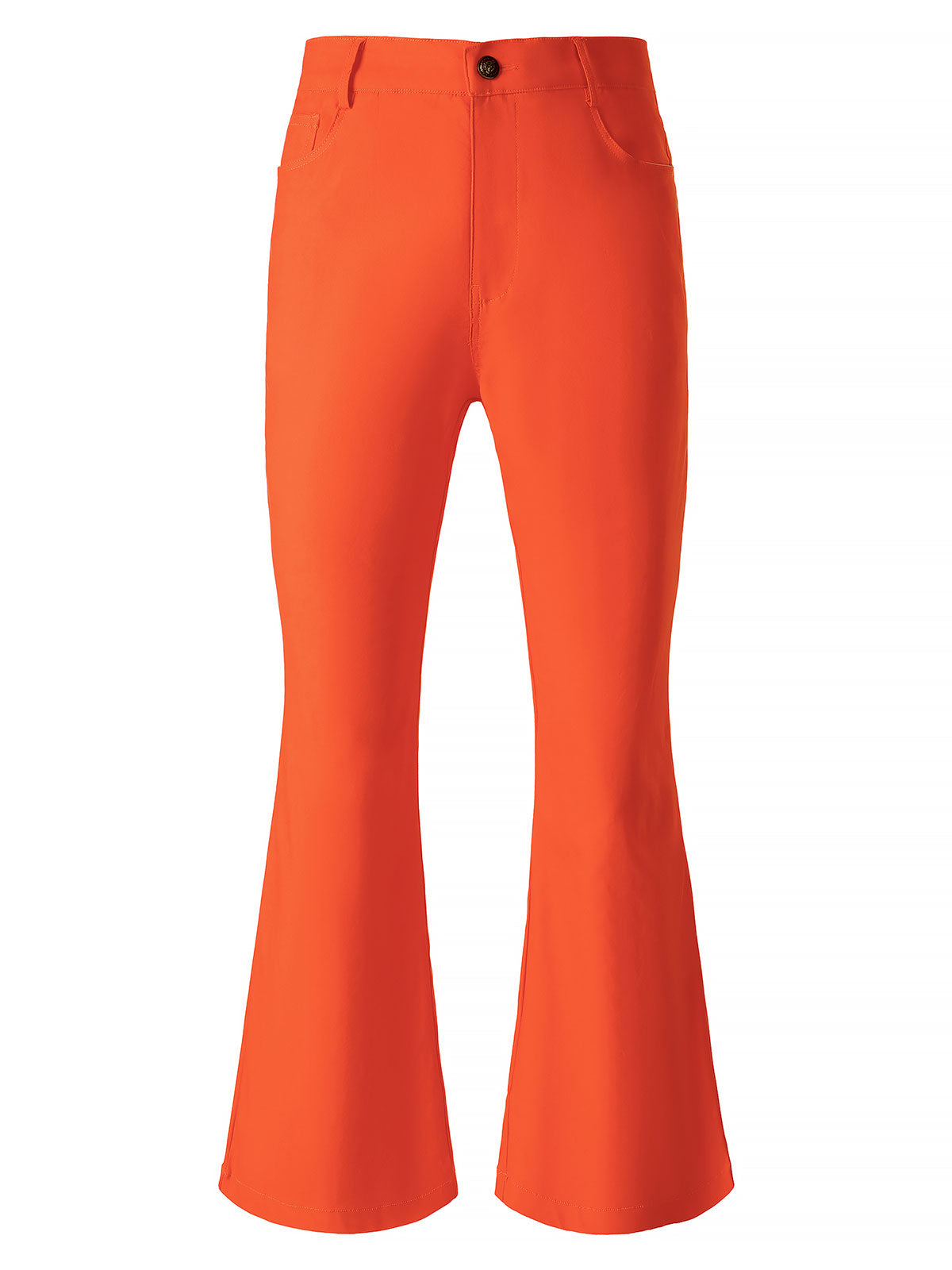 Pantalon à pattes d'éléphant pour homme Tenues disco des années 70 Pantalon évasé rétro slim fit