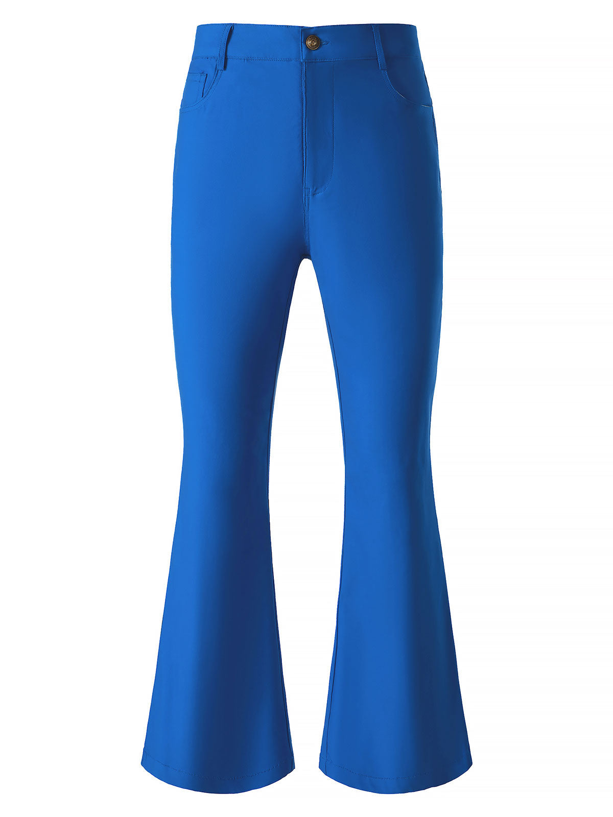 Pantalon à pattes d'éléphant pour homme Tenues disco des années 70 Pantalon évasé rétro slim fit