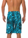 Short de plage décontracté pour homme Summer Wave Ocean Print Short de bain