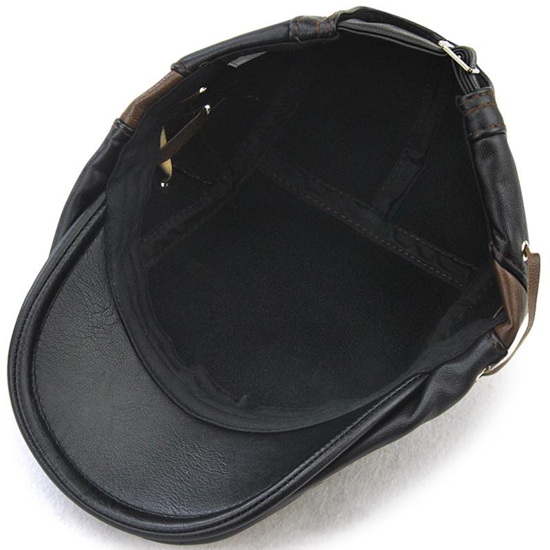 Casquette design à bretelles perforées pour homme