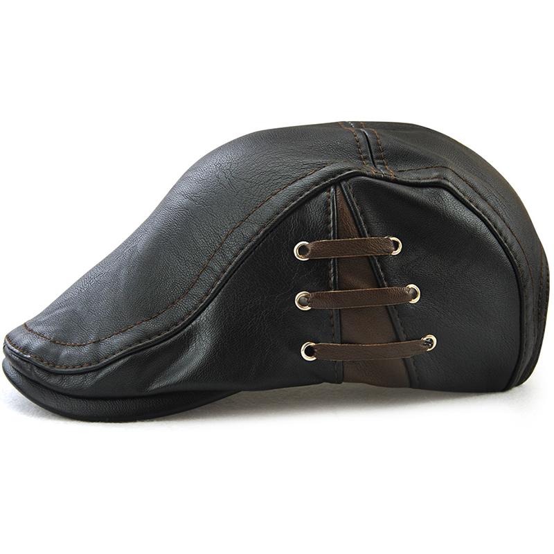 Casquette design à bretelles perforées pour homme