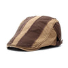 Béret de mode rétro simple en coton pour hommes
