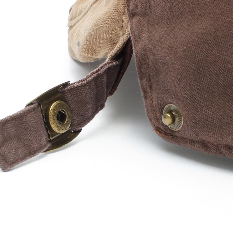 Béret de mode rétro simple en coton pour hommes