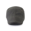 Casquette tout-aller décontractée à coutures rayées pour hommes