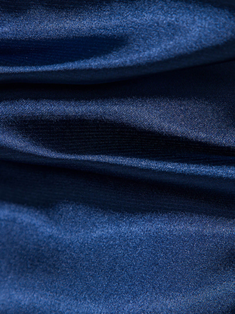 Chemise de fête à manches courtes d’été décontractée couleur unie d’été