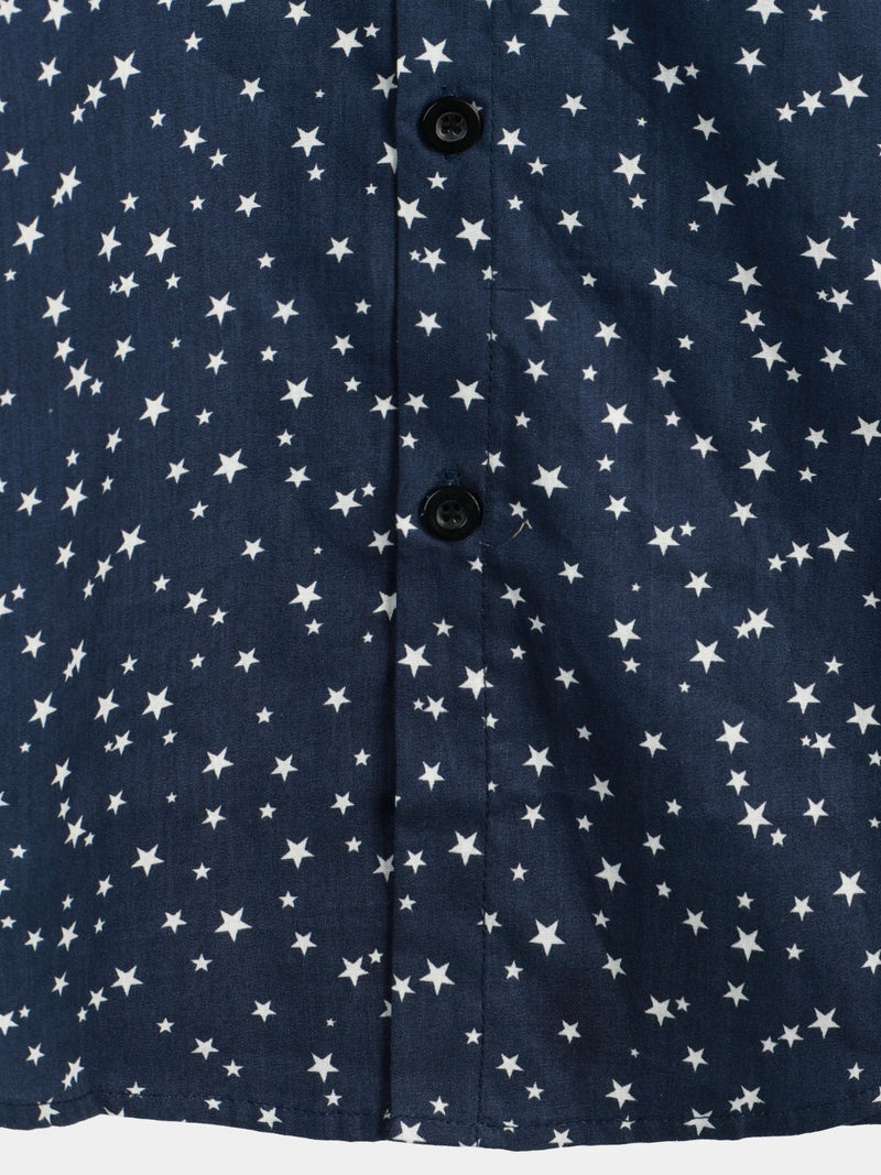 Chemise décontractée à manches courtes en coton pour hommes