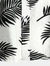 chemise d'homme en pur coton à imprimé style de vacances hawaïennes