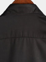 Chemise décontractée à manches courtes pour hommes Note de musique Rock & Roll Print Musicians