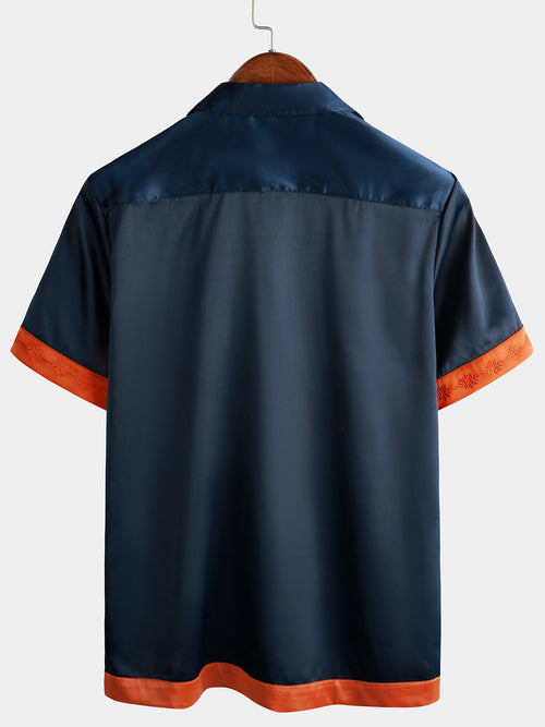 Chemise d'été décontractée à manches courtes pour hommes
