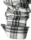 Chemise à carreaux à double poche boutonnée à carreaux pour hommes à manches longues automne hiver
