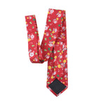 Cravate de Noël rigolote Bordeaux Père Noël pour homme