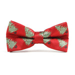Noeud papillon de festival rouge de vacances d'arbre de Noël des hommes