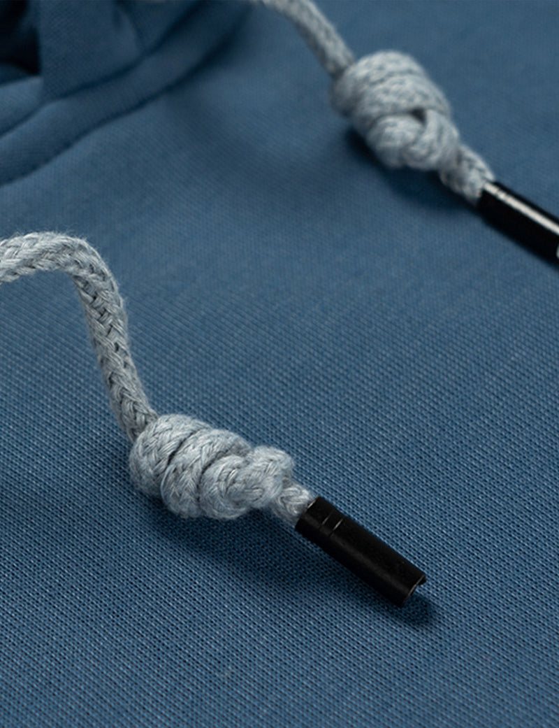 Sweat à capuche classique à manches longues et blocs de couleurs pour homme avec poche