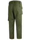 Men's Windproof Work Cargo Pants Multi-Pocket Hiking Trousers