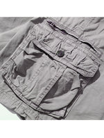 Short en coton décontracté de couleur unie pour hommes