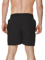 Shorts de plage décontractés d'été pour hommes de couleur unie