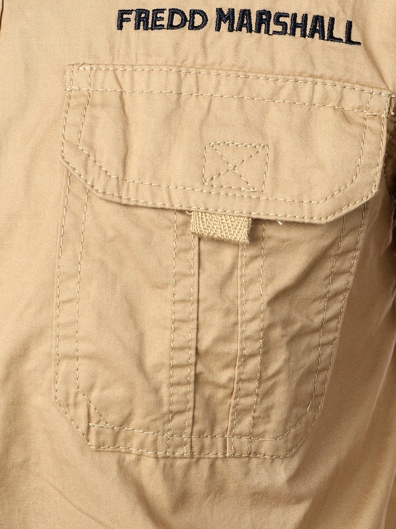 Chemise d'extérieur à manches longues en coton
