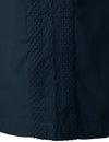 Bouton à manches courtes homme Down Cuban Guayabera Shirts Casual Suits