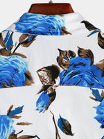 Chemise hawaïenne tropicale décontractée pour hommes