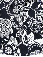 Chemise en coton imprimé de motifs floraux homme