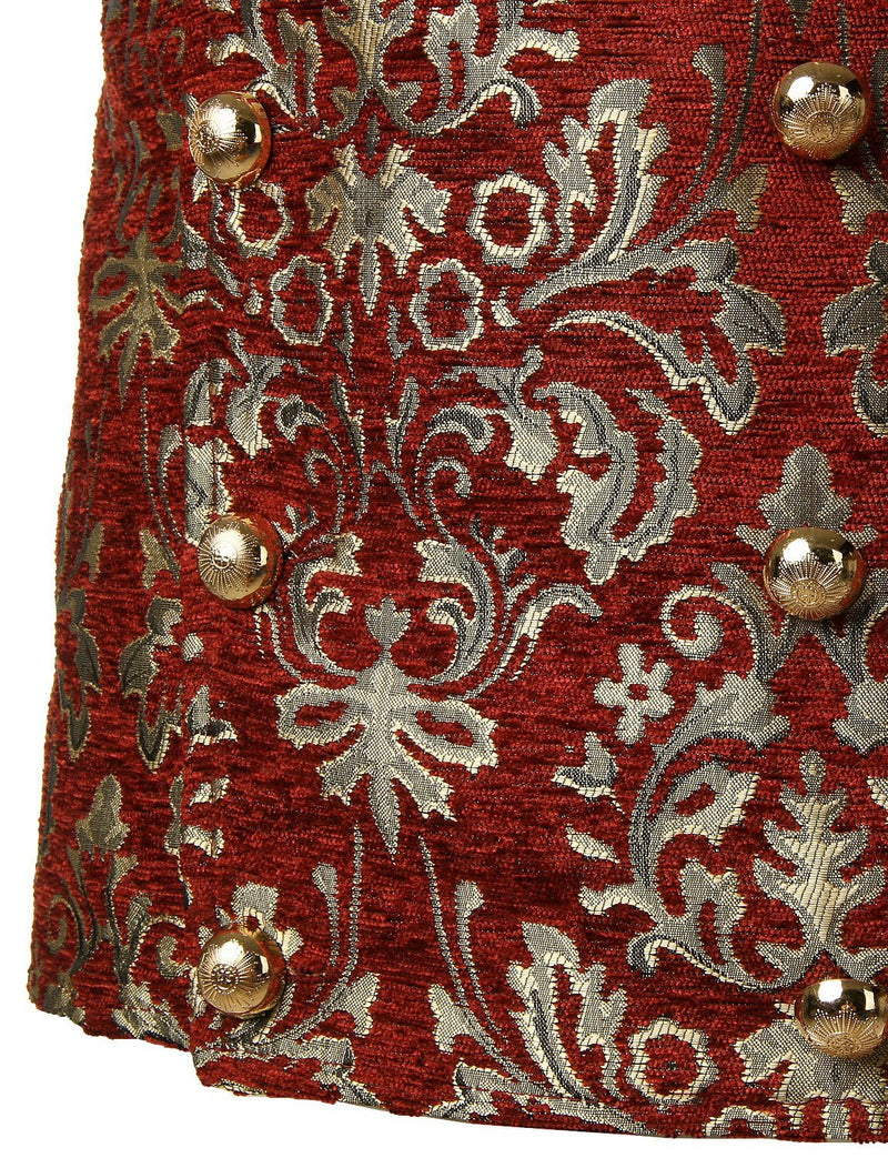 Gilet à double boutonnage victorien pour homme gilet gothique steampunk