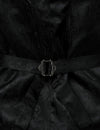 Gilet de costume à col en V simple boutonnage imprimé cachemire métallique pour homme / gilet de smoking